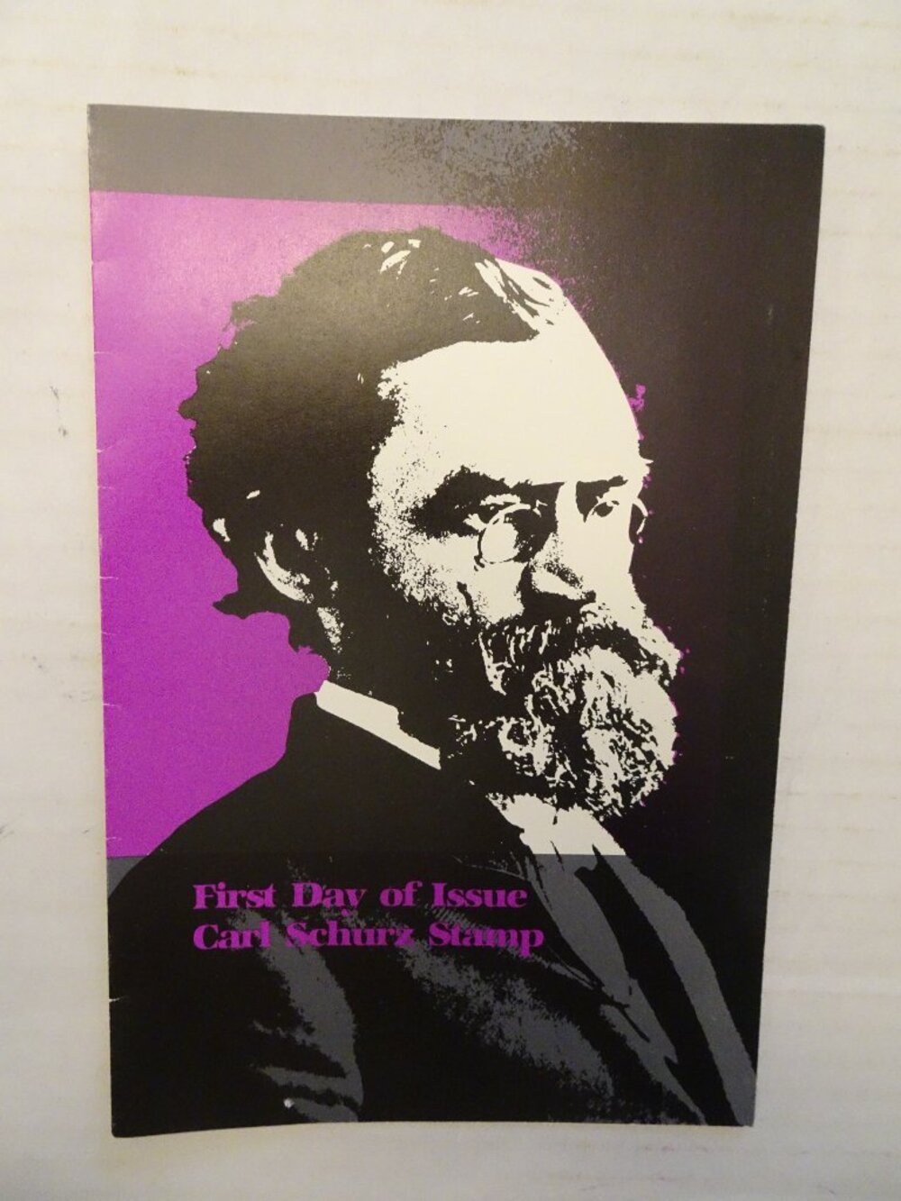 USPS First Day Ceremony Program #1847 Carl Schurz CW General U.S. Senator 1983